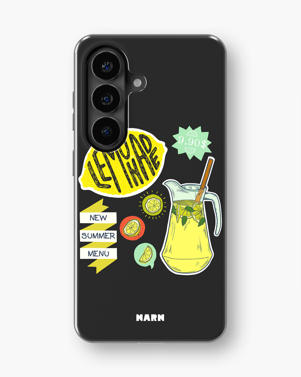 Samsung Galaxy A57 Tough Case – Lemon Summer - View 1
