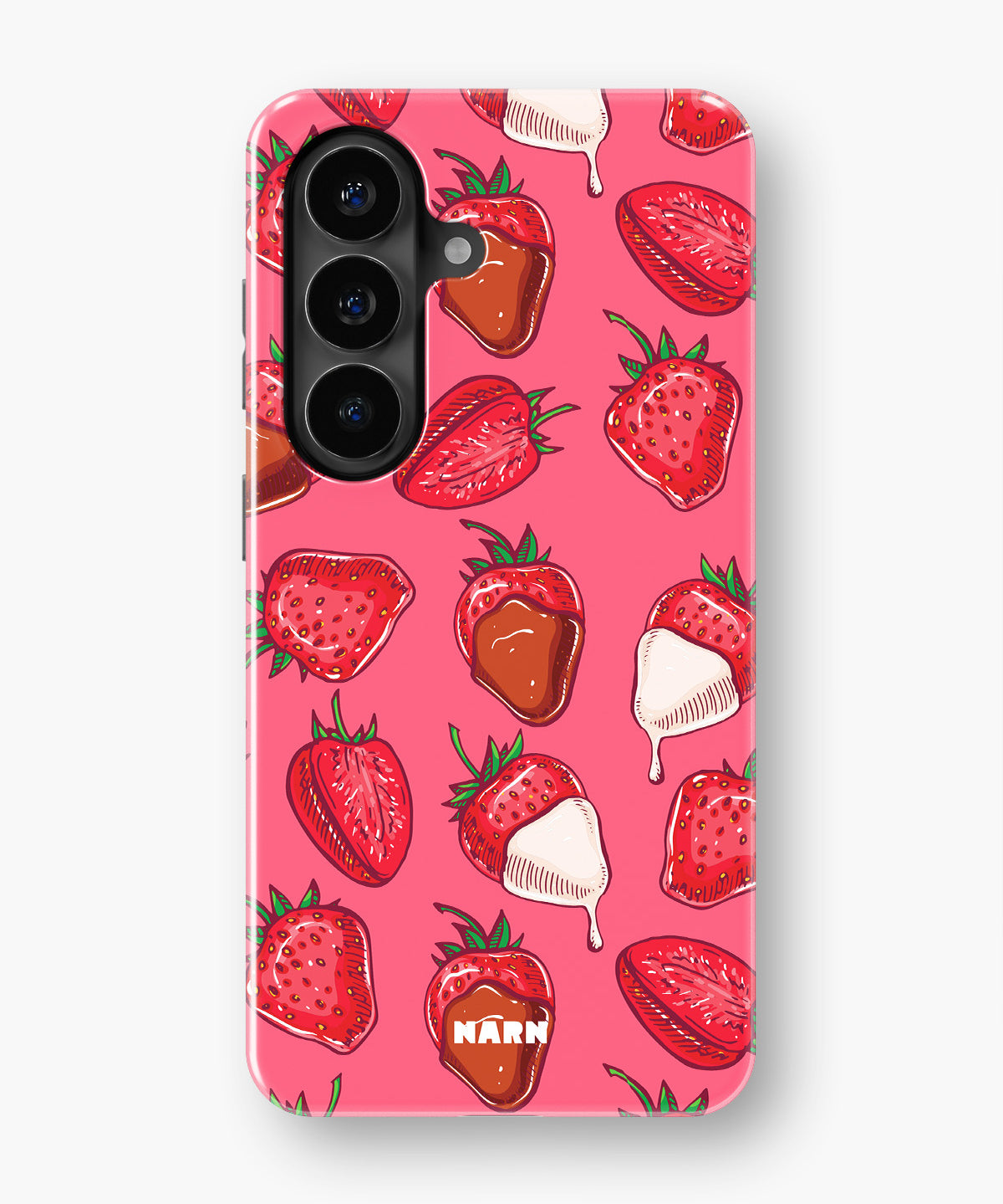 Samsung Galaxy A57 Tough Case – Strawberry Chocolate - View 1