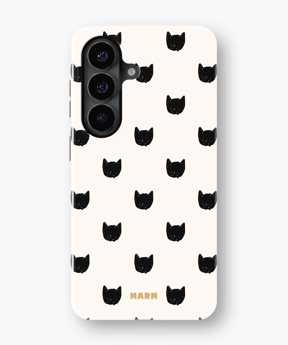 Samsung Galaxy A57 Tough Case – Kitty Dots - View 1