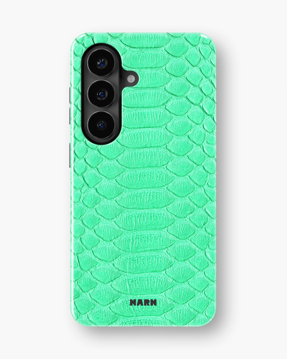 Samsung Galaxy A57 Tough Case – Turquoise Snake - View 1