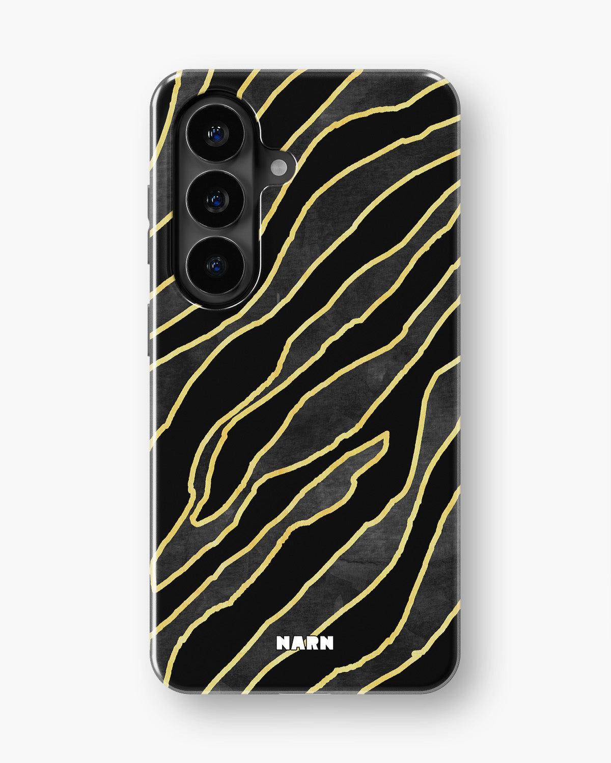 Samsung Galaxy A57 Tough Case – Golden Zebra - View 1