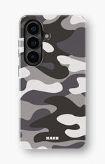Samsung Galaxy A57 Tough Case – Grey Camo - View 1