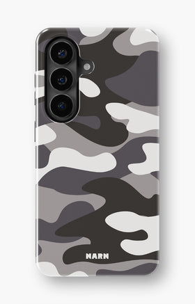 Samsung Galaxy A57 Tough Case – Grey Camo - View 1