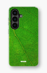 Samsung Galaxy A57 Tough Case – Green Leafy - View 1