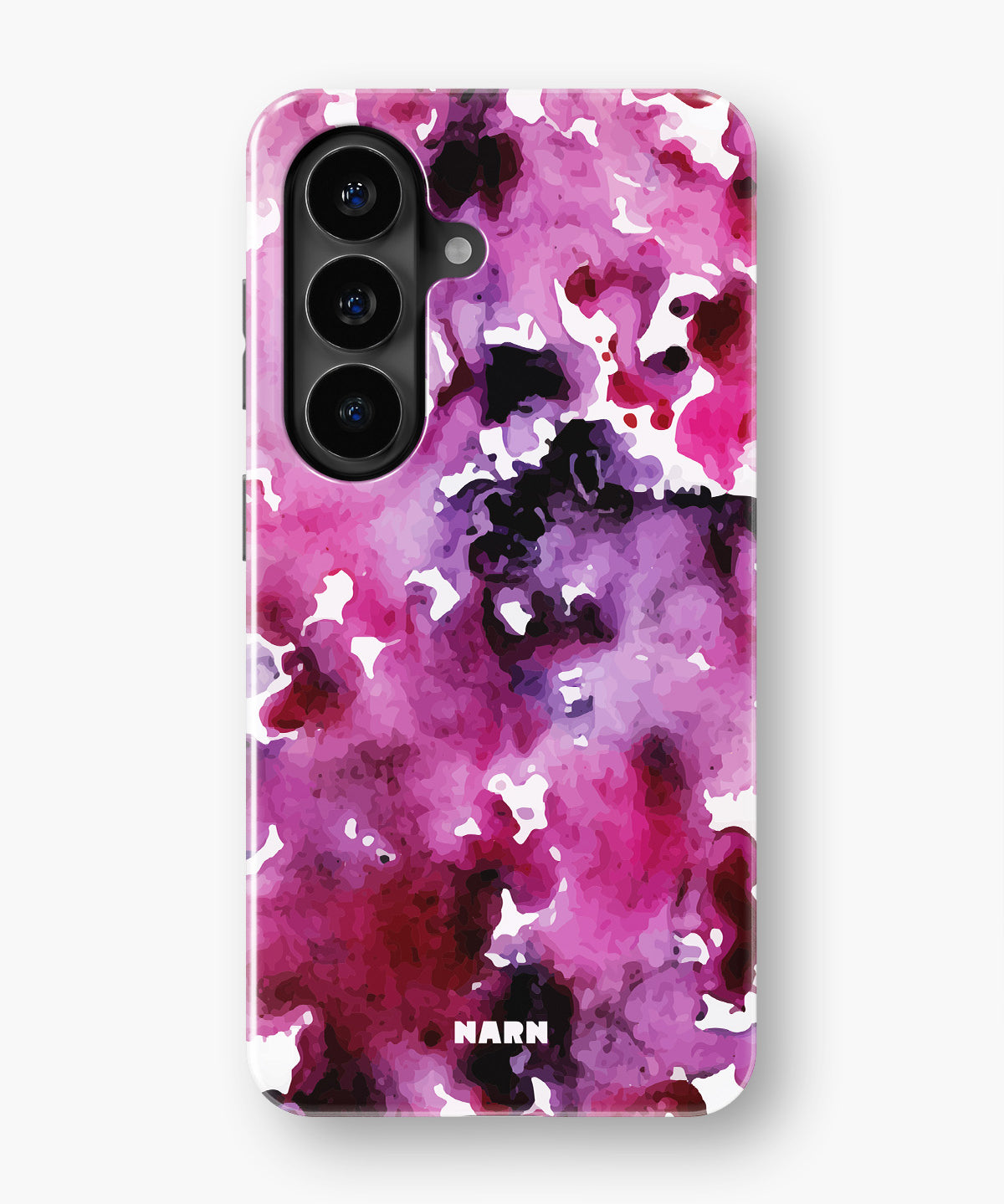 Samsung Galaxy A57 Tough Case – Floral Splash - View 1
