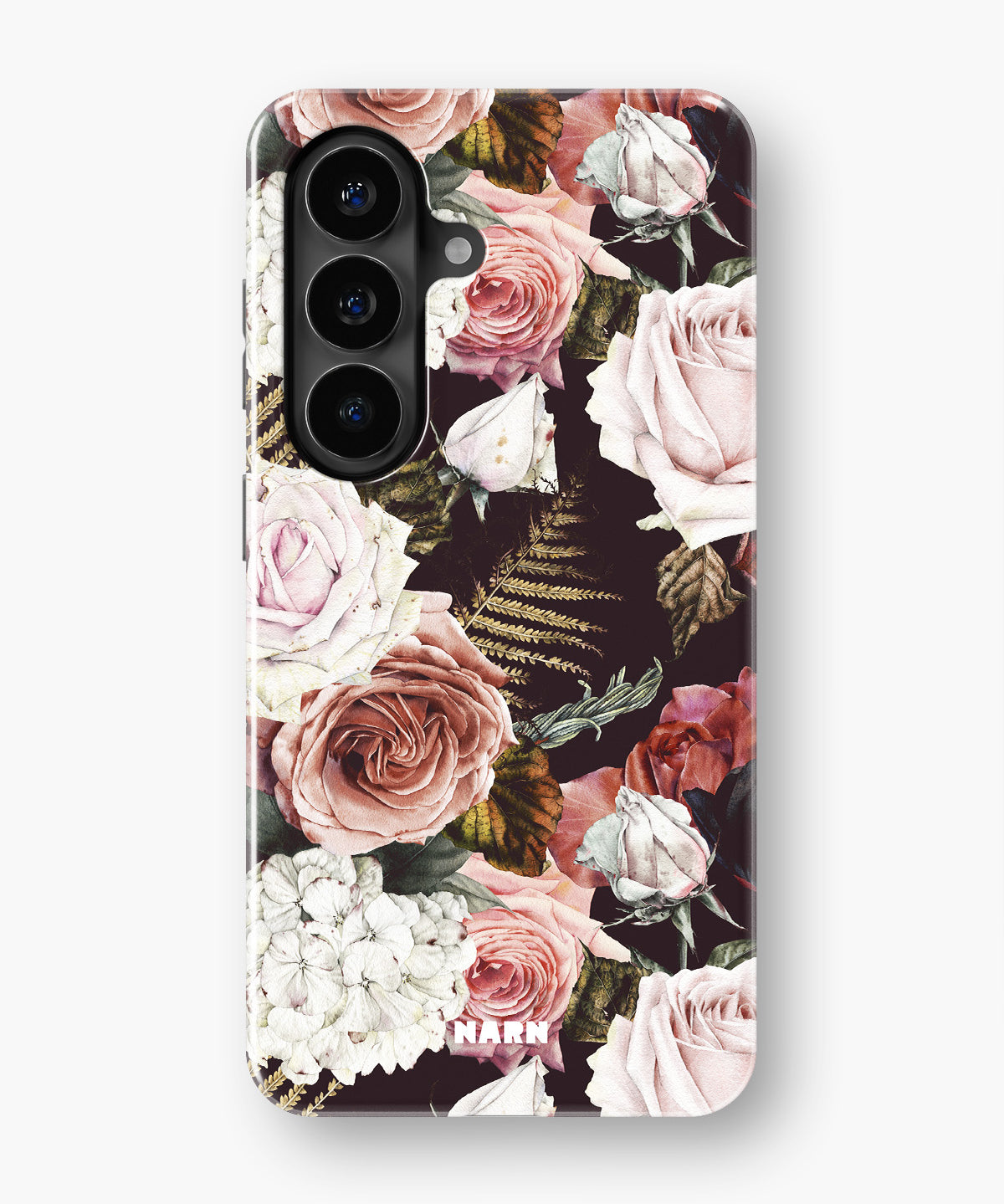 Samsung Galaxy A57 Tough Case – Midnight Roses - View 1