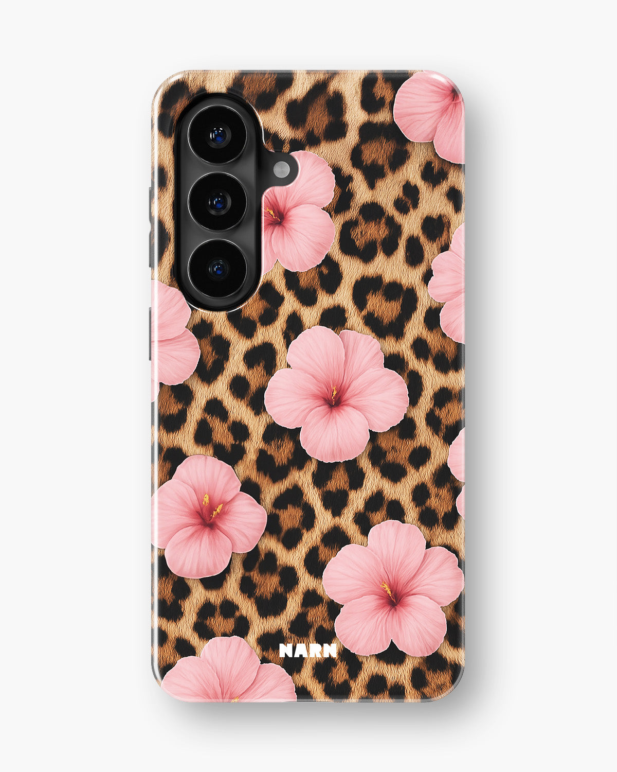 Samsung Galaxy A57 Tough Case – Leopard Flower - View 1