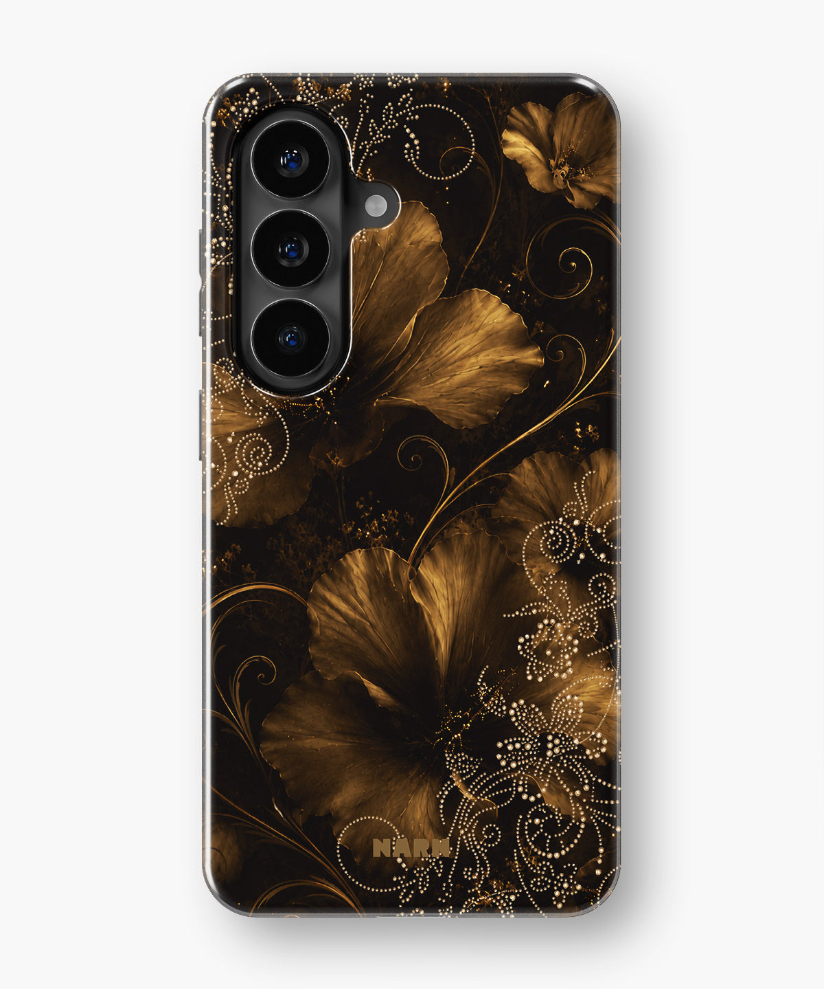 Samsung Galaxy A57 Tough Case – Bloom Noir - View 1