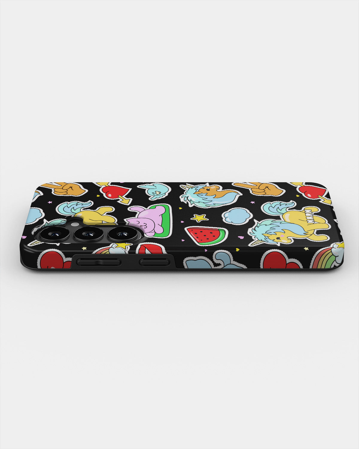 Samsung Galaxy A57 Tough Case – Cute Stickers - View 2