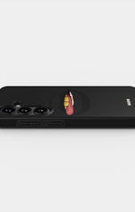 Samsung Galaxy A57 Tough Case – Golden Lips - View 2