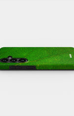 Samsung Galaxy A57 Tough Case – Green Leafy - View 2