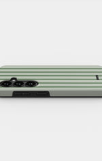 Samsung Galaxy A57 Tough Case – Sage Stripes - View 2