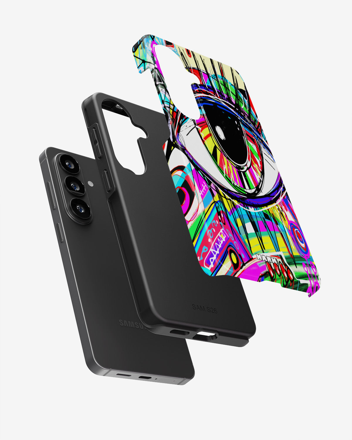 Samsung Galaxy A57 Tough Case – Abstract Eye - View 3