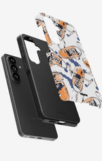 Samsung Galaxy A57 Tough Case – Apricot Sneakers - View 3