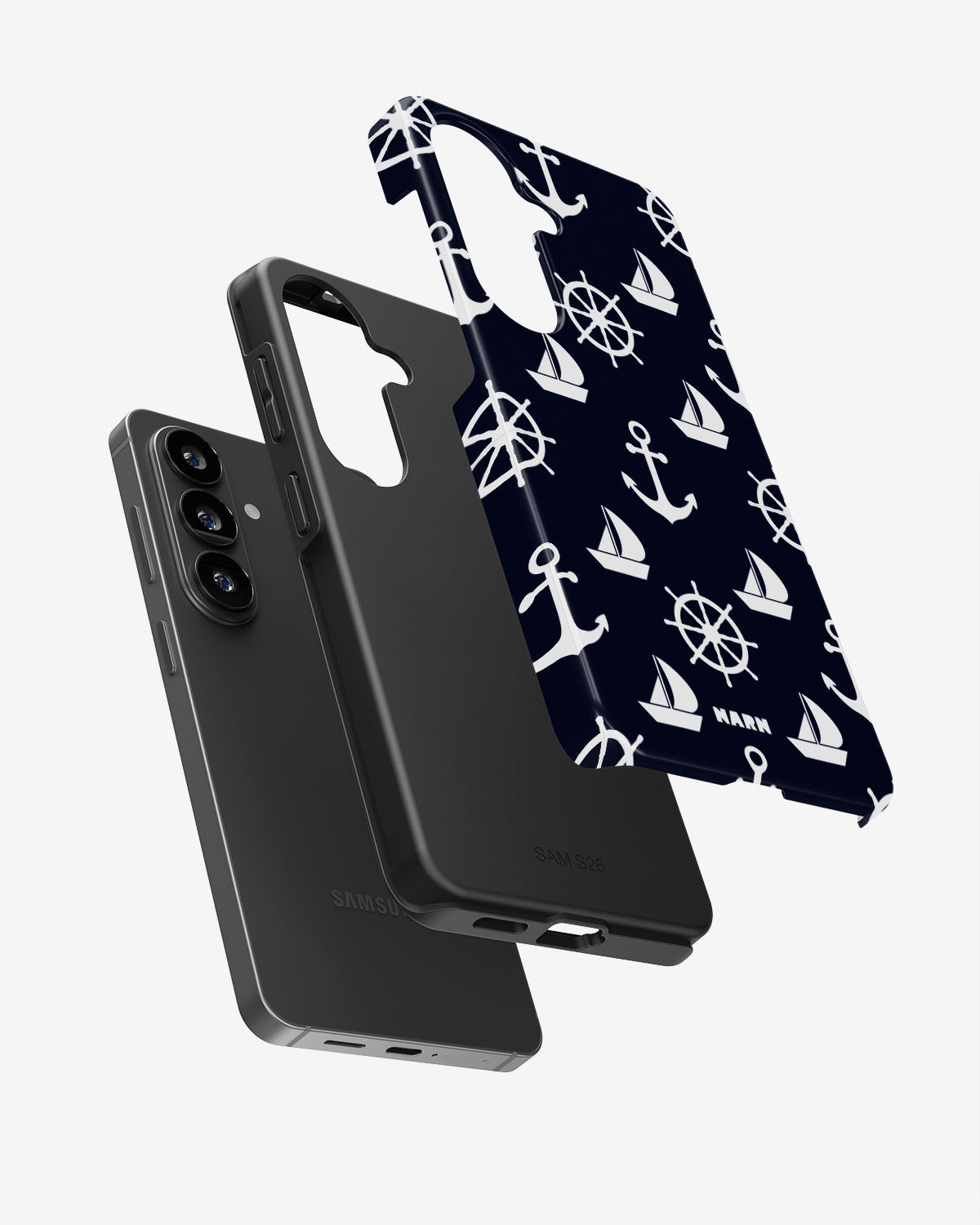 Samsung Galaxy A57 Tough Case – Deep Blue Voyage - View 3