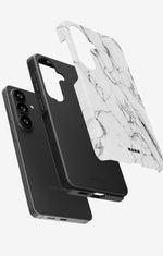 Samsung Galaxy A57 Tough Case – Milky Marble - View 3