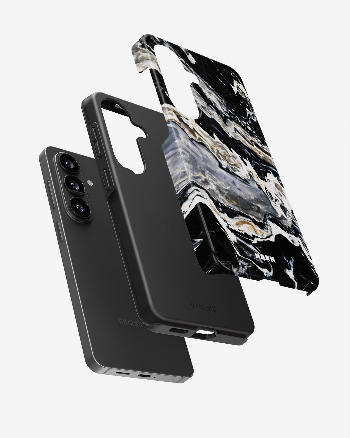 Samsung Galaxy A57 Tough Case – Dark Swirl - View 3