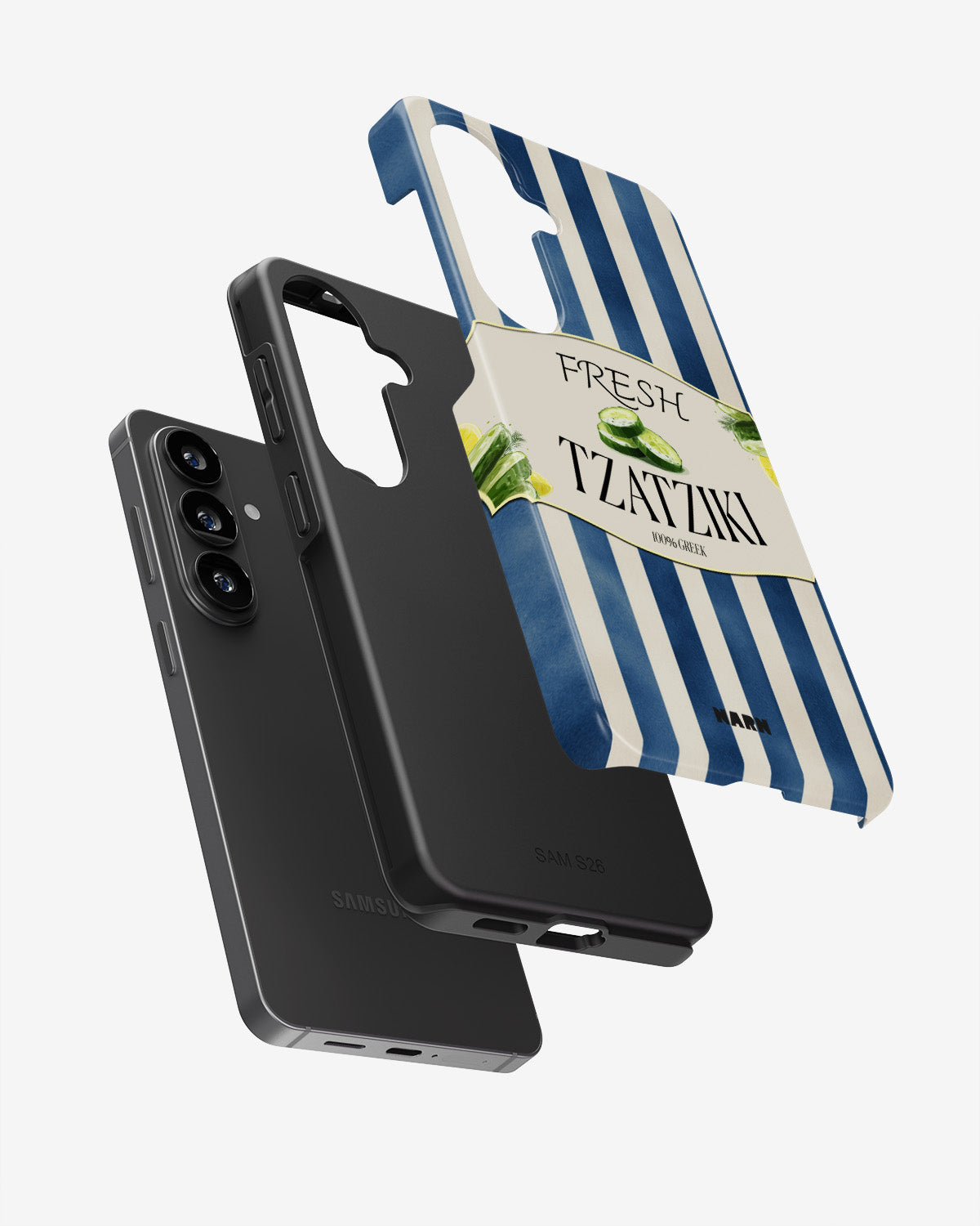 Samsung Galaxy A57 Tough Case – Greek Blues - View 3