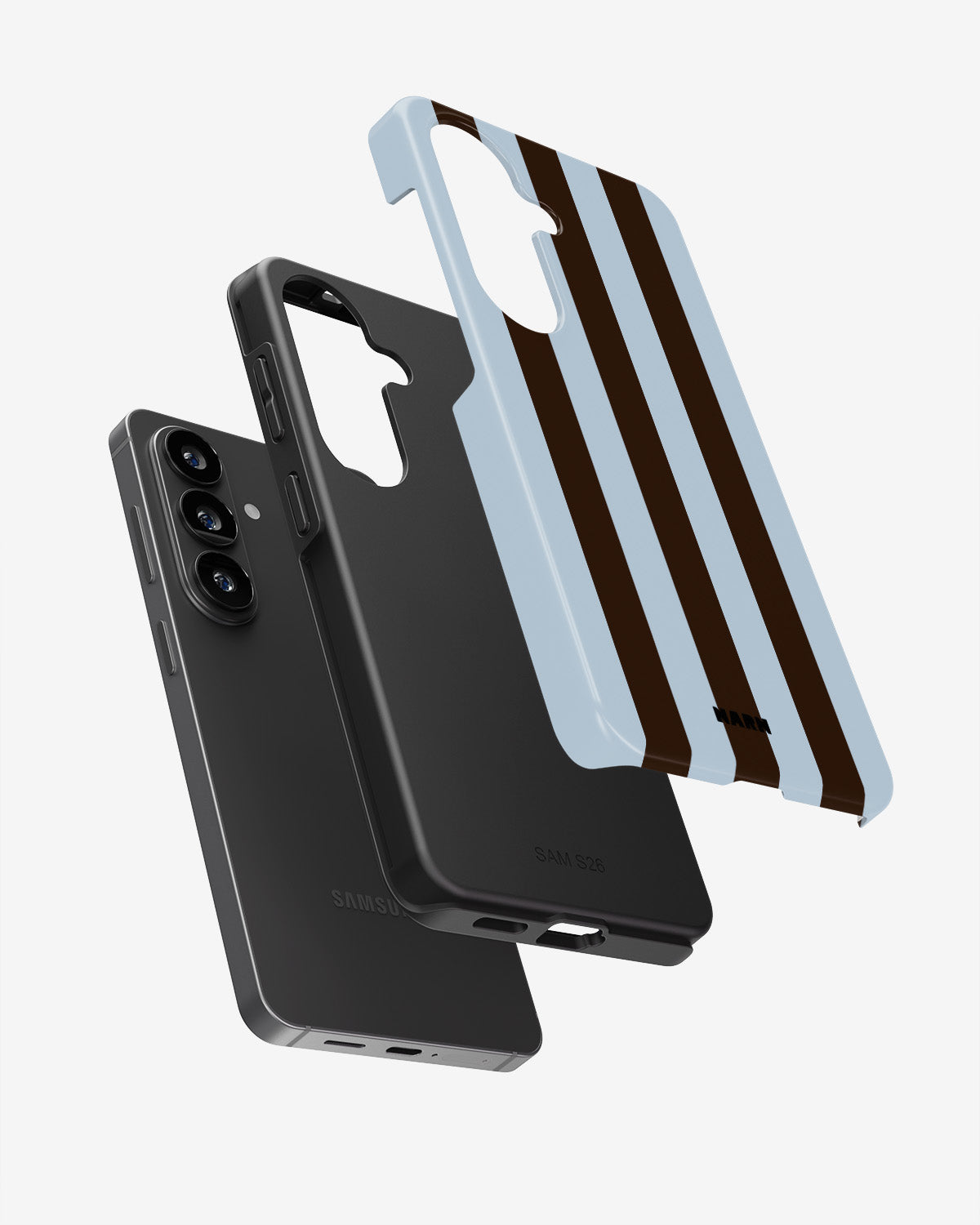 Samsung Galaxy A57 Tough Case – Bistro Stripes - View 3