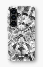 Samsung Galaxy A37 Tough Case – Grey Crystals - View 1