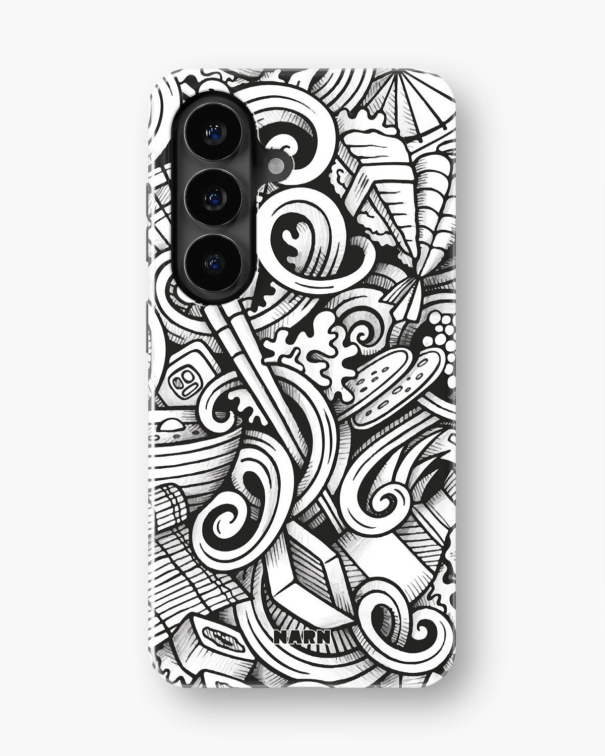 Samsung Galaxy A37 Tough Case – Japanese Pattern - View 1