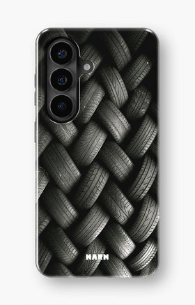 Samsung Galaxy A37 Tough Case – Tires Wall - View 1