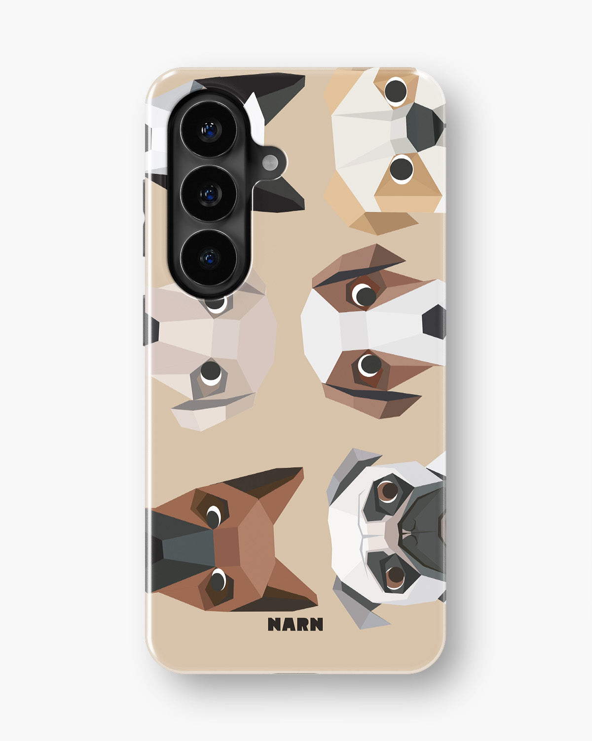 Samsung Galaxy A37 Tough Case – Cute Dogs - View 1
