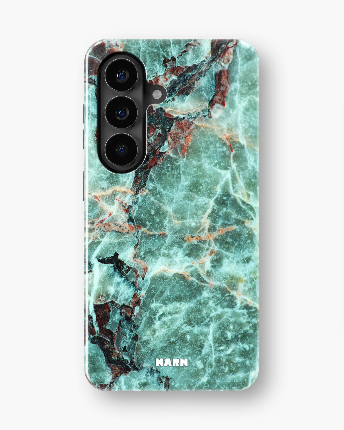 Samsung Galaxy A37 Tough Case – Green Marble - View 1