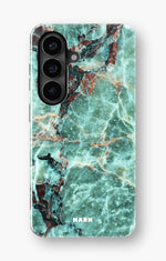 Samsung Galaxy A37 Tough Case – Green Marble - View 1