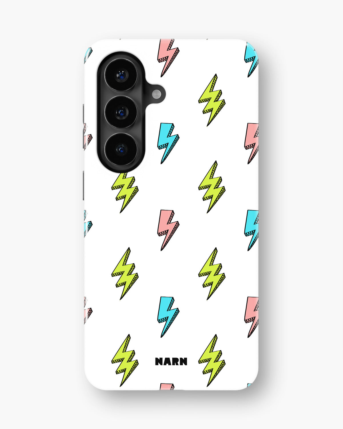 Samsung Galaxy A37 Tough Case – Lightning Bolts - View 1