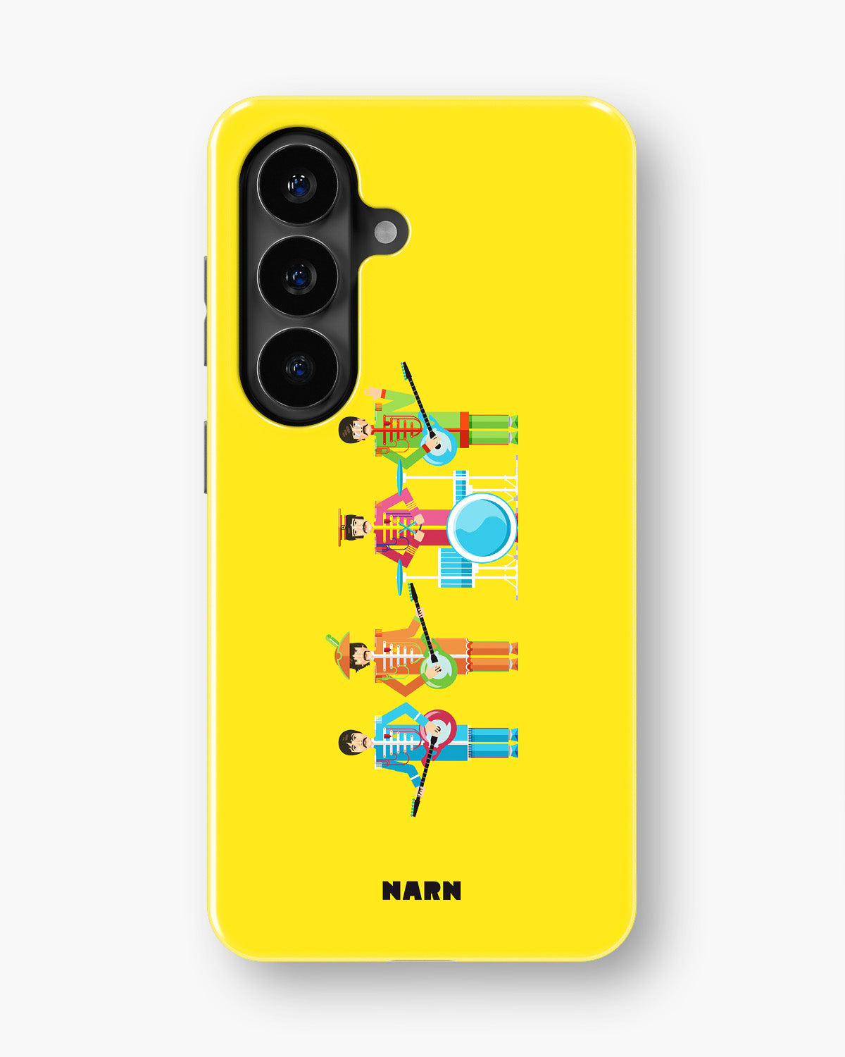 Samsung Galaxy A37 Tough Case – Beatles Yellow - View 1