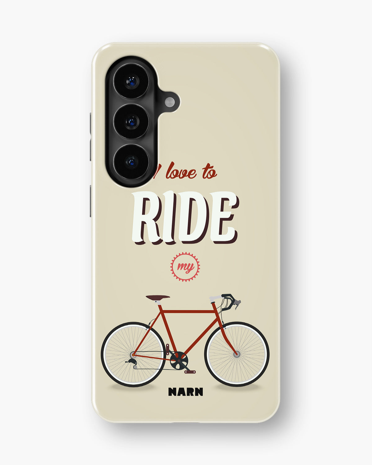 Samsung Galaxy A37 Tough Case – Ride My Bicycle - View 1