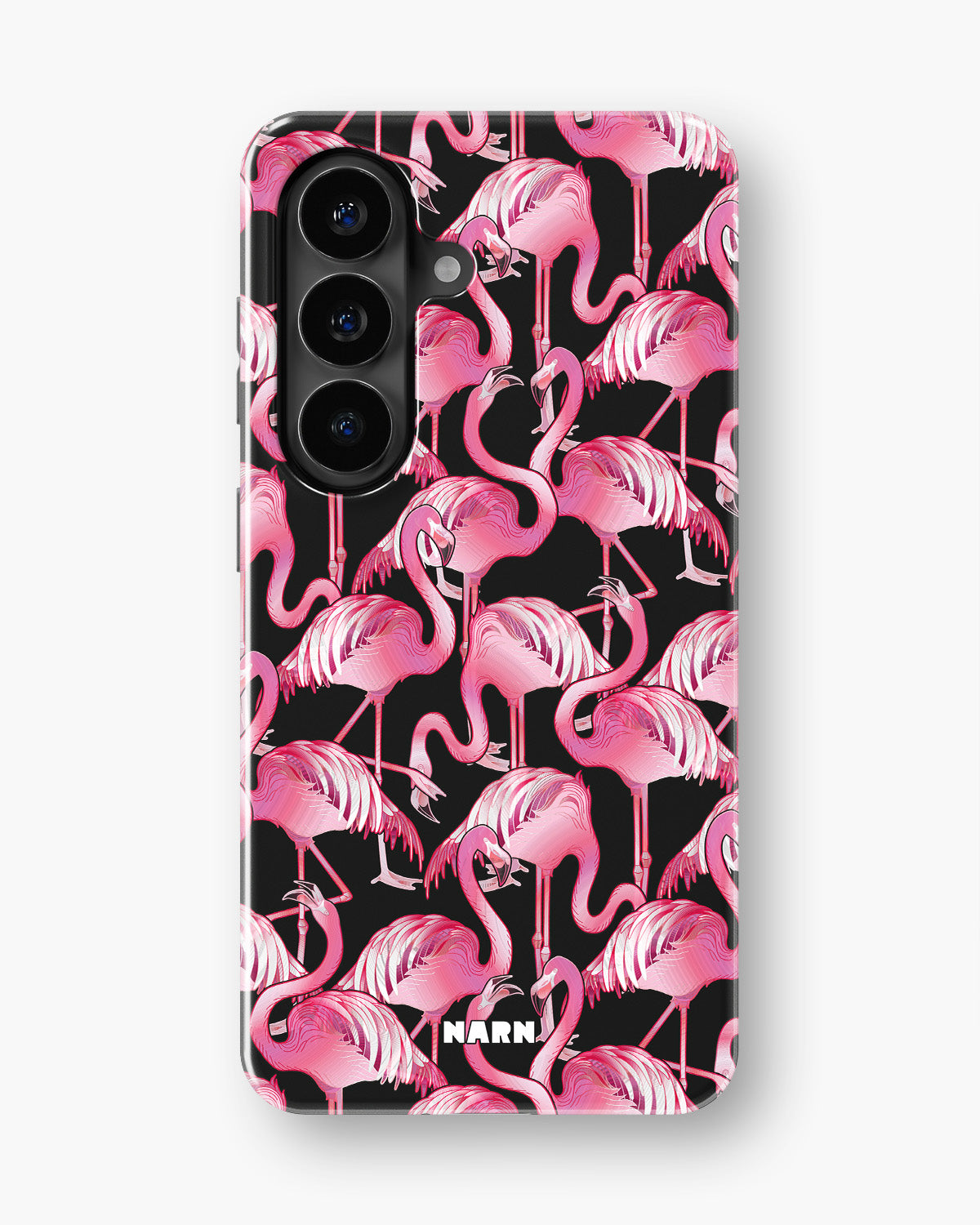 Samsung Galaxy A37 Tough Case – Flamingos - View 1