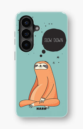 Samsung Galaxy A37 Tough Case – Slow Down Sloth - View 1