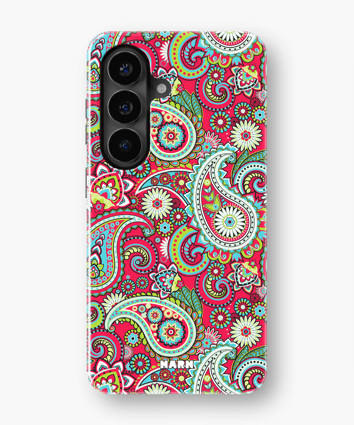 Samsung Galaxy A37 Tough Case – Paisley Paradise - View 1