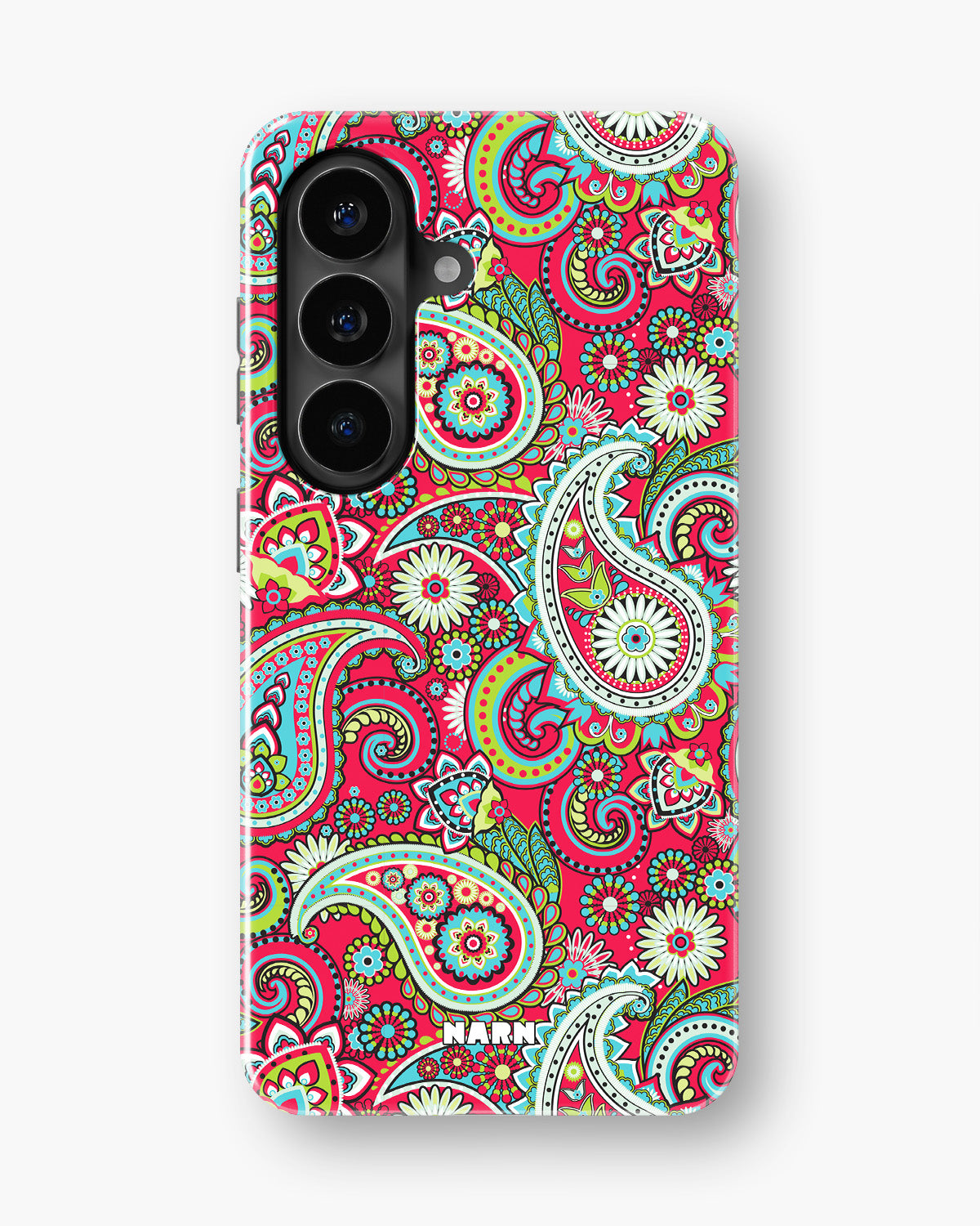 Samsung Galaxy A37 Tough Case – Paisley Paradise - View 1
