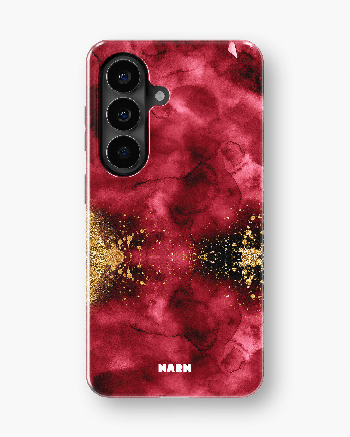 Samsung Galaxy A37 Tough Case – Burgendy Shimmer - View 1