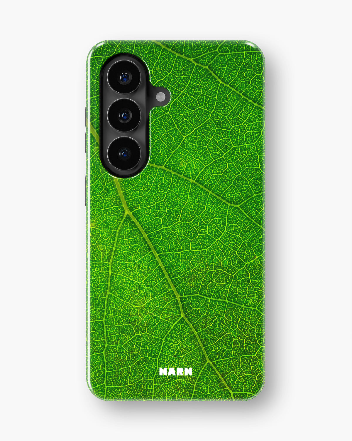 Samsung Galaxy A37 Tough Case – Green Leafy - View 1