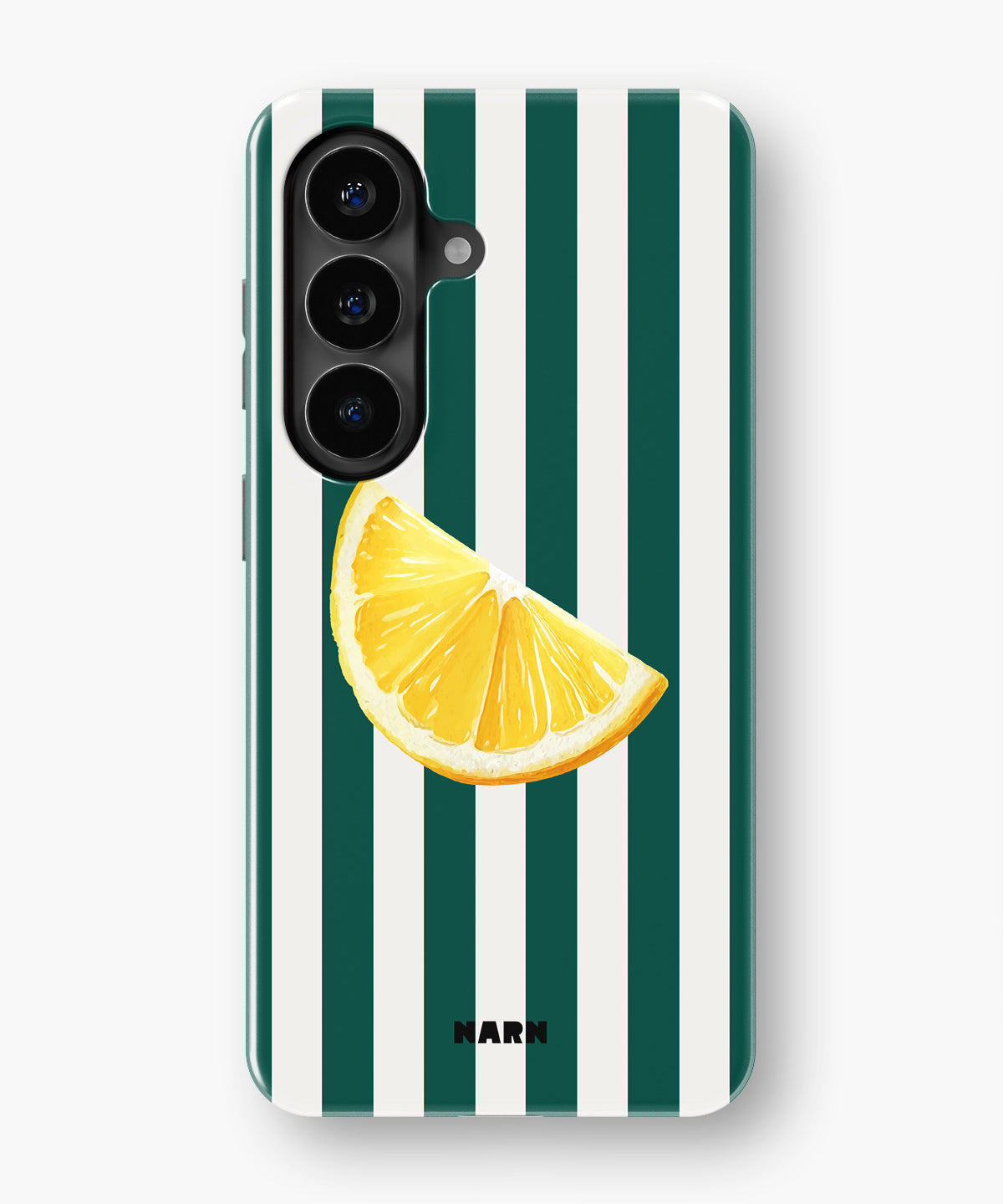 Samsung Galaxy A37 Tough Case – Lemon Stripes - View 1