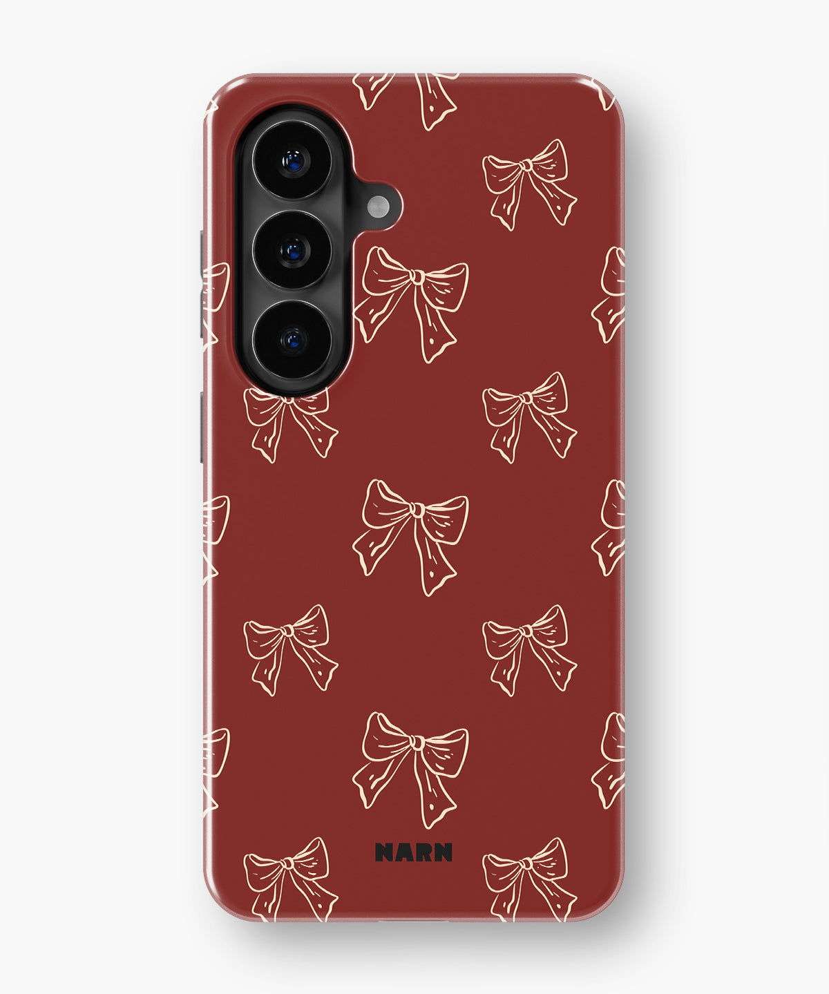 Samsung Galaxy A37 Tough Case – Cherry Bows - View 1