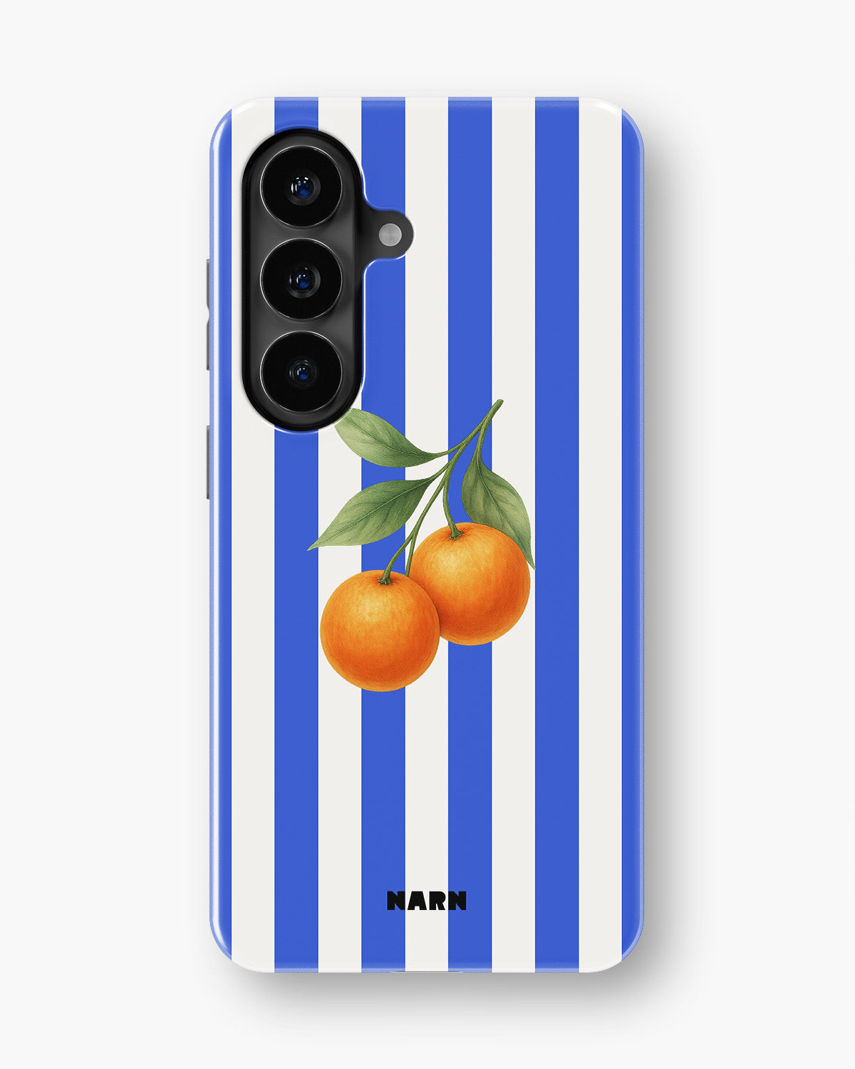 Samsung Galaxy A37 Tough Case – Orange Stripes - View 1