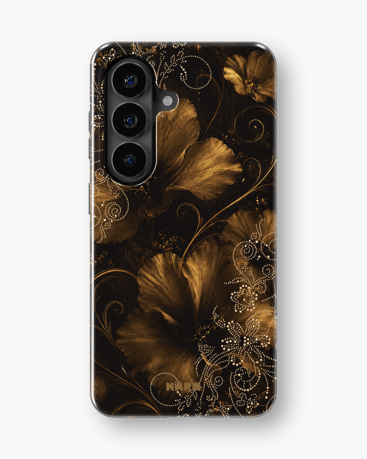 Samsung Galaxy A37 Tough Case – Bloom Noir - View 1