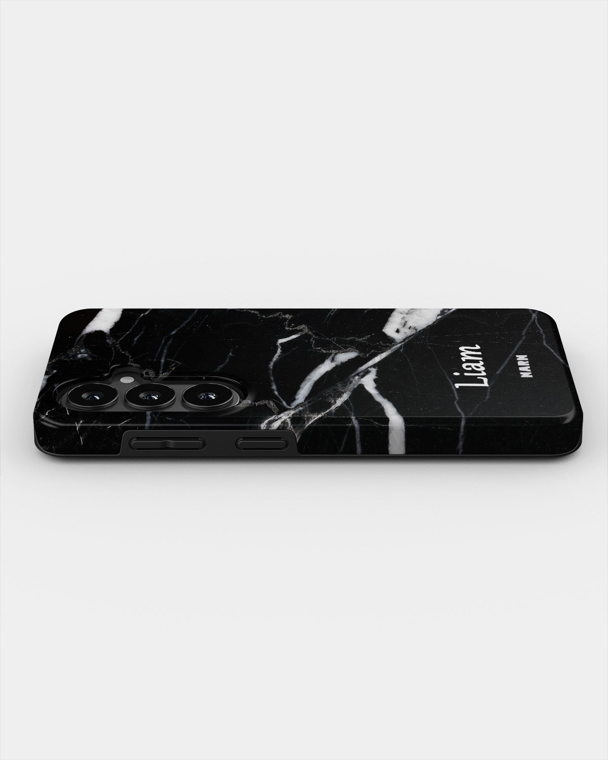 Samsung Galaxy A37 Tough Case – Custom - Black Marble - View 2