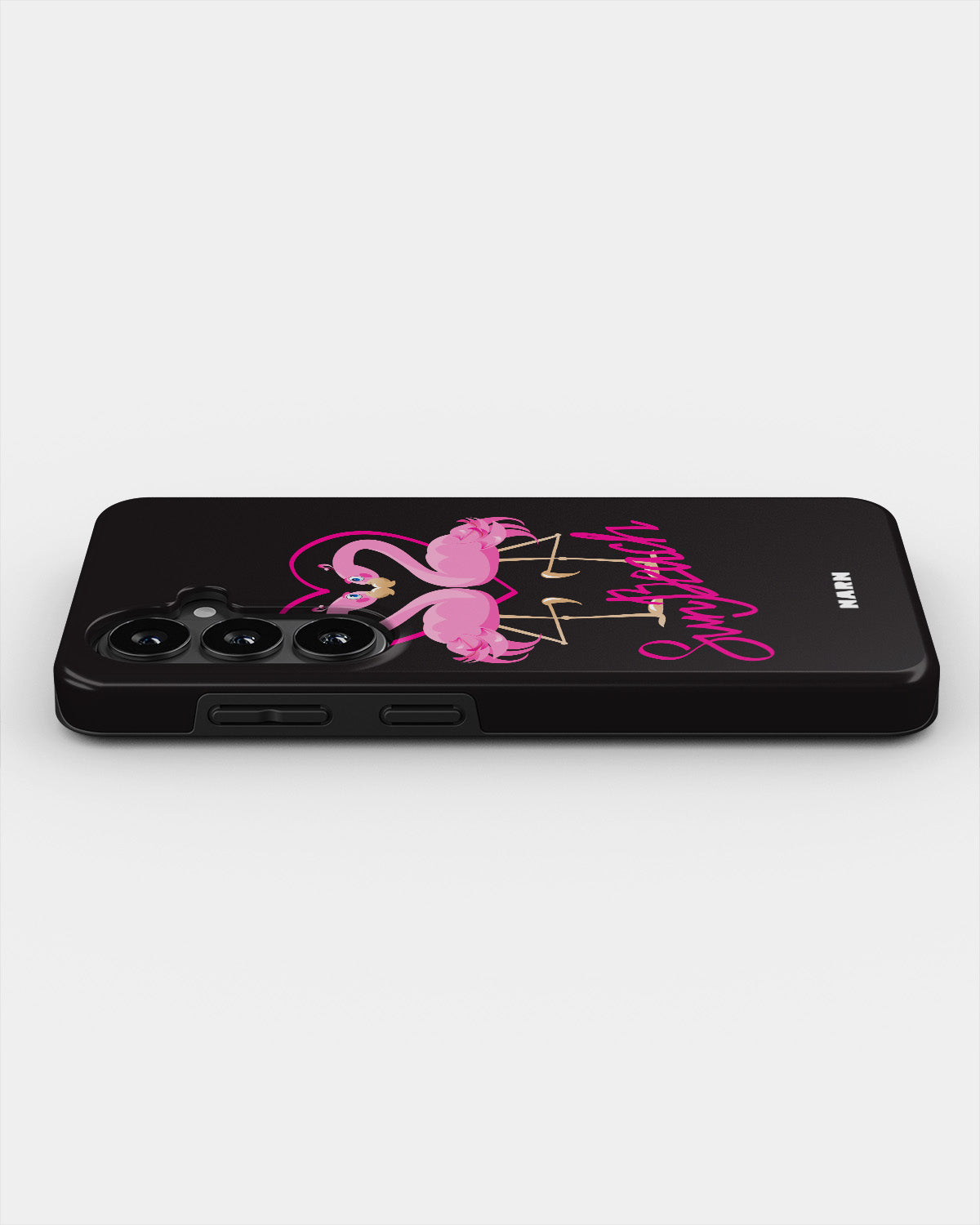 Samsung Galaxy A37 Tough Case – Beach Flamingo - View 2