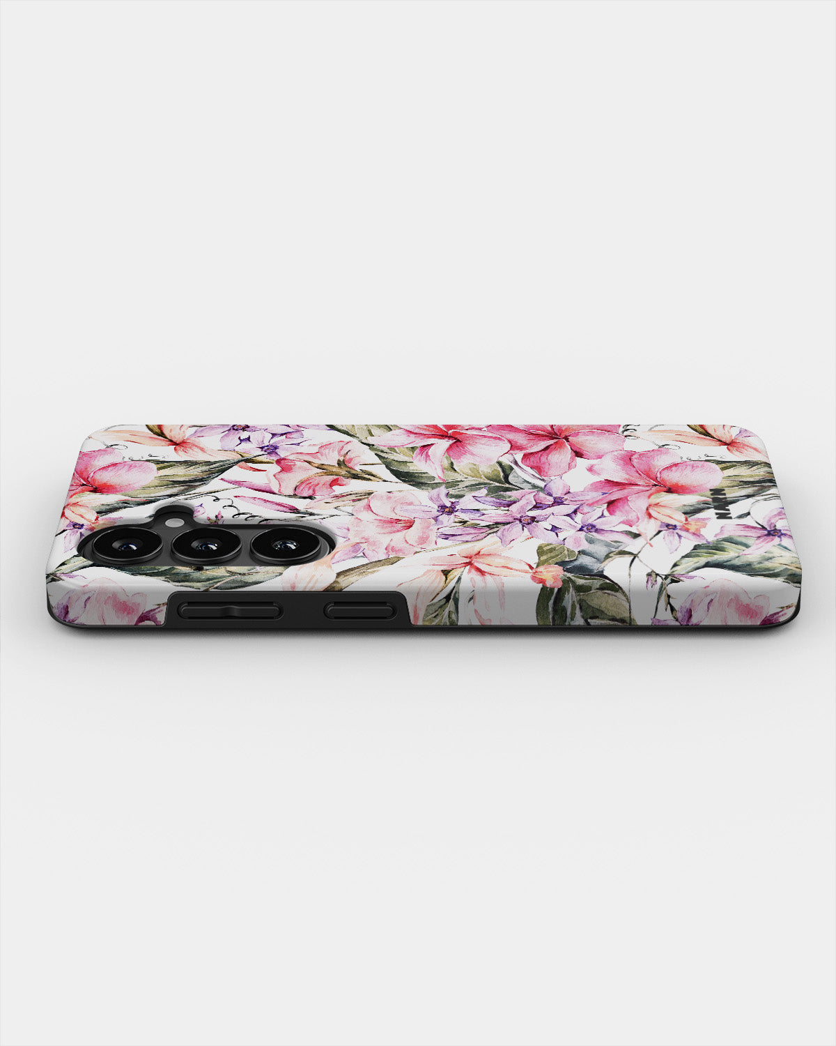Samsung Galaxy A37 Tough Case – Watercolor Flowers - View 2