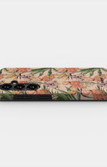 Samsung Galaxy A37 Tough Case – Flamingos & Flowers - View 2