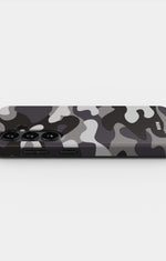 Samsung Galaxy A37 Tough Case – Grey Camo - View 2