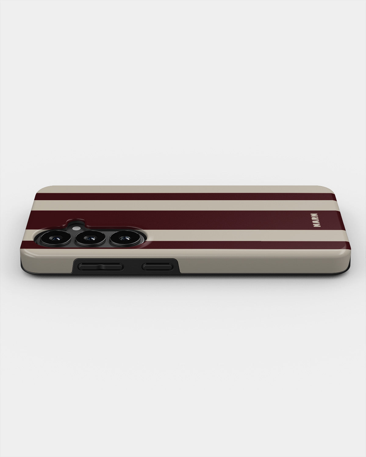 Samsung Galaxy A37 Tough Case – Bordeaux Stripe - View 2
