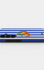Samsung Galaxy A37 Tough Case – Orange Stripes - View 2