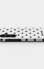 Samsung Galaxy A37 Tough Case – Mono Dots - View 2
